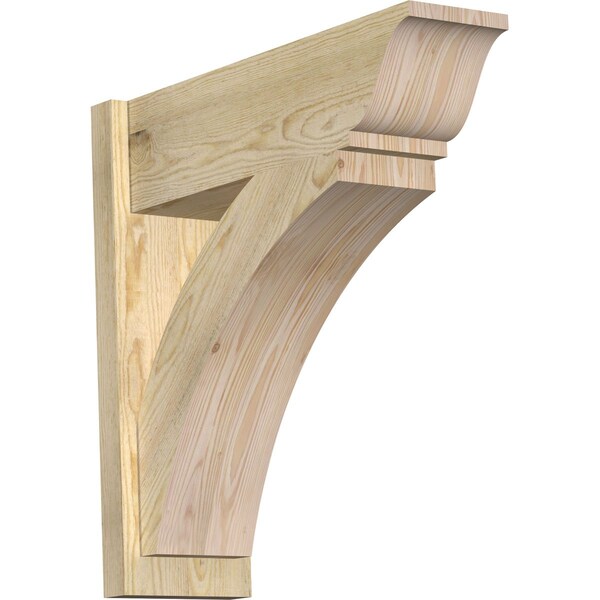 Ekena Millwork Thorton Rough Sawn Traditional Outlooker, Douglas Fir, 8"W x 26"D x 26"H OUT08X26X26THR01RDF - main
